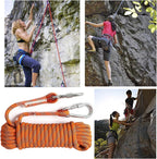 Premium Static Climbing Ropes - Versatile Lengths from 35FT to 250FT (10mm & 16mm Diameter) for All Your Outdoor Adventures