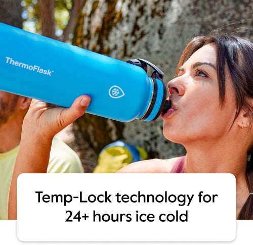 18 Oz Insulated Stainless Steel Water Bottle - Leakproof Chug & Straw Lids - Keeps Drinks Cold for 24 Hours & Hot for 12 Hours - Perfect for Gym & On-The-Go - White