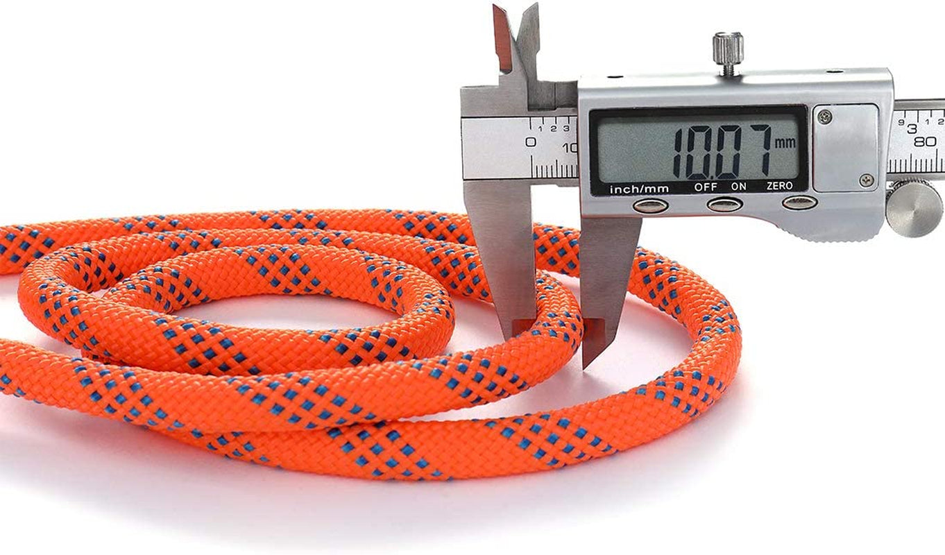 Premium Static Climbing Ropes - Versatile Lengths from 35FT to 250FT (10mm & 16mm Diameter) for All Your Outdoor Adventures