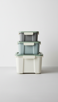Stackable Storage Bin With Handles